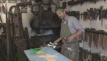 Jedinečnú autorskú techniku vynašiel umelecký kováč z Prešova