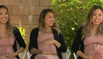 Trojičky sa narodili len pár minút po sebe. Teraz všetky porodia v rozpätí len niekoľkých týždňov