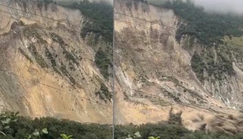 VIDEO: Ďalší masívny zosuv v Nepále. Do doliny sa zrútil obrovský kus hory, ktorý prehradil rieku