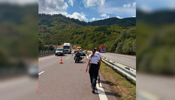 VIDEO: Hromadná nehoda motorkárov na R1. Jedného previezol vrtuľník