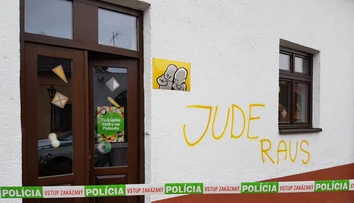 Na sídlo Pohody niekto nasprejoval antisemitský nápis
