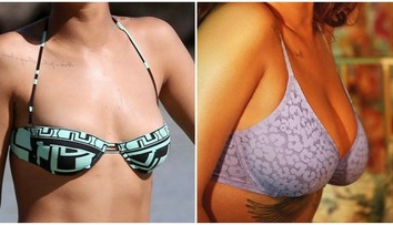 Neskutočný rozdiel! Viete, ktorej hviezde takto narástol dekolt?