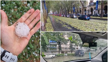 Severné Taliansko zažilo šok: Supercela, záplavy a krúpy vo veľkosti golfových loptičiek