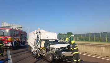 Vážna nehoda na D1 pri Považskej Bystrici. Úsek je neprejazdný