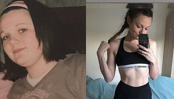 Katy sa v škole smiali, že je tučná. Zaprela sa, schudla 40 kíl a teraz má nádhernú postavu