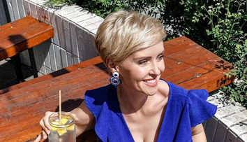 Kvetka prekvapila sexy fotkou. V šatách s výstrihom vyzerala božsky