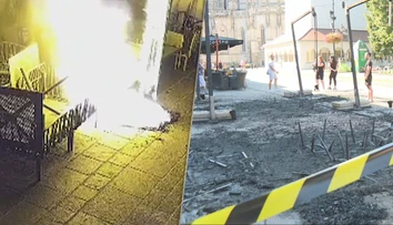 Majiteľ zhorenej terasy v Košiciach prehovoril so slzami v očiach. Polícia zadržala podozrivého muža