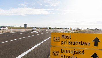 Otvorili prvú cestu, ktorá je súčasťou obchvatu Bratislavy