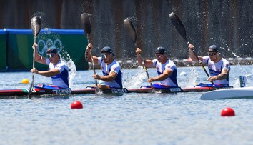 Slovenský štvorkajak postúpil z rozjazdy priamo do semifinále
