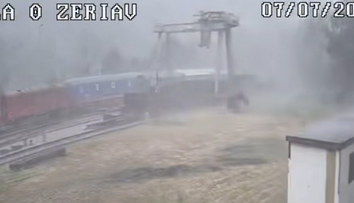 VIDEO: Železnice hlásia problémy. Počasie ukázalo svoju silu