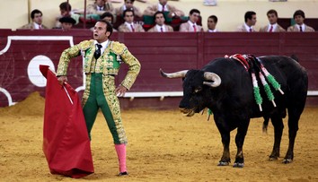 VIDEO: Tragédia na býčích zápasoch. Býk nabral toreadora (†22) a narazil s ním do ohrady, po šoku zomrel aj divák