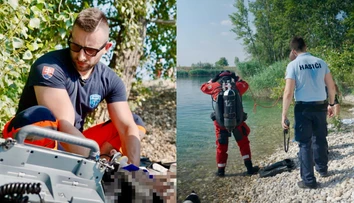Záchranár Michal opísal posledné minúty muža, ktorý sa utopil: Ako posledný som videl pohyb jeho srdca