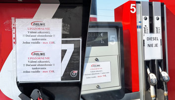 Diesel nie je, visel oznam na pumpe. Prvé benzínky na Slovensku zavádzajú limity