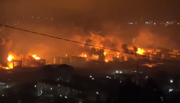 VIDEO: Ukrajina podnikla masívny dronový útok na ruskú rafinériu. Hlásia najmenej jednu obeť