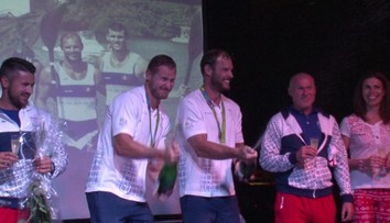 Strieborný štvorkajak oslavoval v Komárne