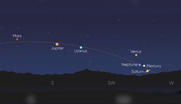 Unikátna vesmírna prehliadka sa naskytne dnes večer. Na oblohe sa planéty zoradia v nezvyčajnom útvare