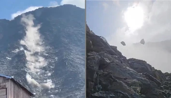 VIDEO: Myslel si, že je s ním koniec. Mladý horolezec prežil peklo v „koridore smrti“ na Mont Blancu