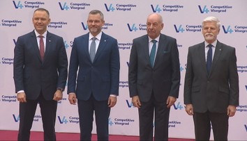 Prezidenti Vyšehradskej štvorky sa stretli v Ostrihome. Zhodli sa na spoločných prioritách