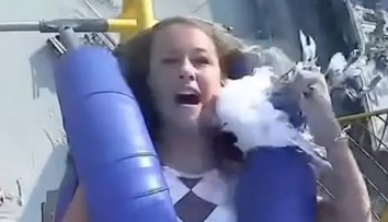 VIDEO: Jazda na horskej dráhe priniesla nečakaný moment. Dievča (13) dostalo „facku“ od čajky