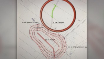 Kauza súkromný rybník: Vlastníci parcely ani netušili, že na ich pozemku sa bude stavať