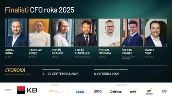 Máme profily finalistov ocenenia CFO roka 2025