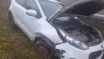 Nehoda na diaľnici D1. Vysoký policajný funkcionár jazdil so zapnutým výstražným zariadením