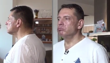 Kloktať a prehĺtať: Expremiér Paroubek robí v relácii o chudnutí bizarné cviky