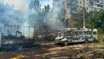 Rusi použili kĺzavé bomby. V Záporoží utrpelo zranenia 25 ľudí vrátane detí