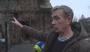 Úlomky rakety zničili dom, ktorého obyvatelia prežili vďaka náhode. Pri Kyjeve nakrúcal štáb TV Markíza