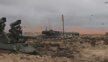 Ruská armáda prvýkrát ukázala v akcii bojovú jednotku zloženú z robotov