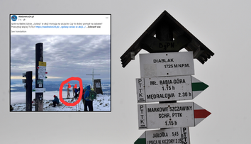 Dvaja nahí muži terorizovali turistov na obľúbenom vrchole Oravských Beskýd. Záchranári len krútia hlavou a varujú