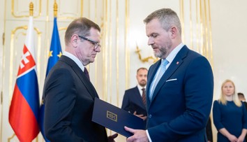 Prezident Peter Pellegrini prijal demisiu Petra Kmeca