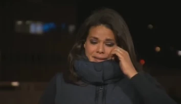 VIDEO: Reportérku počas živého vstupu premohli emócie. Upokojiť ju musela kolegyňa v štúdiu