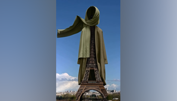 Eiffelovka zahalená do moslimského hidžábu. Reklama módnej značky pobúrila Francúzov
