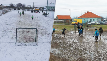 Blato, sneh a voda po členky. Nezvyčajnú ligu hrajú bez rozhodcu aj tri generácie naraz