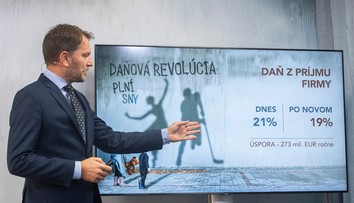 Igor Matovič navrhuje zníženie dane z príjmu pre právnické osoby