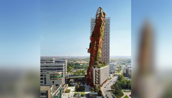 V susednej metropole vyrastie unikátny mrakodrap. Najvyššiu budovu v krajine bude zdobiť vrak lode