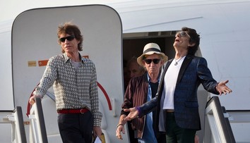 Rolling Stones pricestovali na historický koncert do Havany