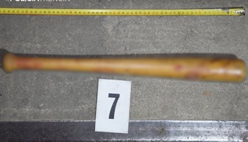 Keď ju policajti zaistili, bola ešte od krvi. Muž brutálne zmlátil bejzbalkou dvoch ľudí