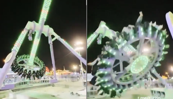 VIDEO: Desivý incident v zábavnom parku. Po rozlomení ramena kolotoča sa zranilo najmenej 23 ľudí
