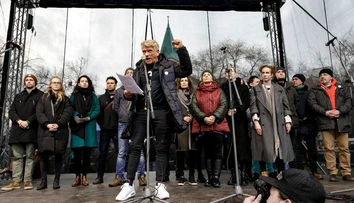 Najsilnejší prejav piatkových protestov: Stanke adresoval Ficovi tvrdé slová