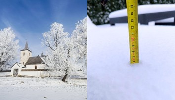 OBRAZOM: Slovensko sa prebudilo do zasneženého rána. Ďalšia vlna sneženia ešte len príde