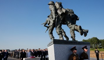 Uplynulo 75 rokov odo dňa D. Macron a Mayová položili základný kameň nového pamätníka