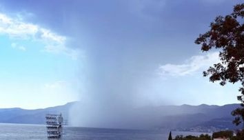 Ľudia na Jadrane neverili vlastným očiam. Vytvoril sa tam hrôzostrašný meteorologický jav