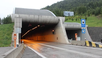 Tunel Branisko je v smere na Poprad neprejazdný