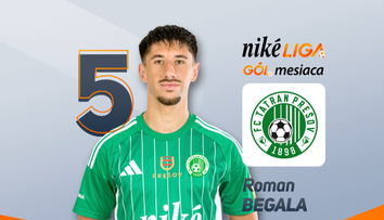 VIDEO: Exportnou strelou zaskočil Slovan. O Gól mesiaca sa hlási aj hráč Prešova