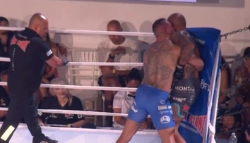 VIDEO: Pripomenul slávneho Mika Tysona. Bulharský zápasník odhryzol súperovi časť ucha priamo v ringu