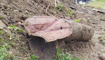 Nad obcou Tuchyňa sa ozvala mohutná explózia. Bagrista tam našiel leteckú bombu z vojny