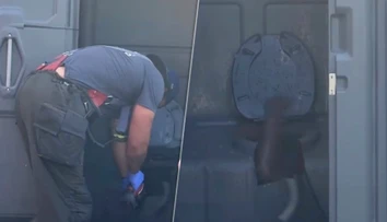 VIDEO: Z toalety trčala len jeho hlava. Museli ho vyrezať hasiči