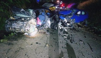 FOTO: Osudná čelná zrážka na juhu Slovenska. Z áut ostali vraky, vodička (†50) neprežila